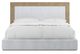 A.R.T. Furniture® Garrison Catalina Parchment/Washed Oak Queen Upholstered Panel Bed-2