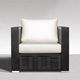 Enclover Chestnut Lux Birds Eye/Black Club Chair-1