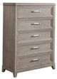 Liberty Furniture Belmar 4-Piece Silver Champagne/Washed Taupe California King Bedroom Set-4