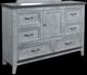 Horizon Home® Urban Rustic Gray Dresser and Mirror Set-1