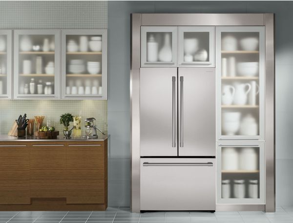 Monogram Statement 23.1 Cu. Ft. Stainless Steel Counter Depth French Door Refrigerator