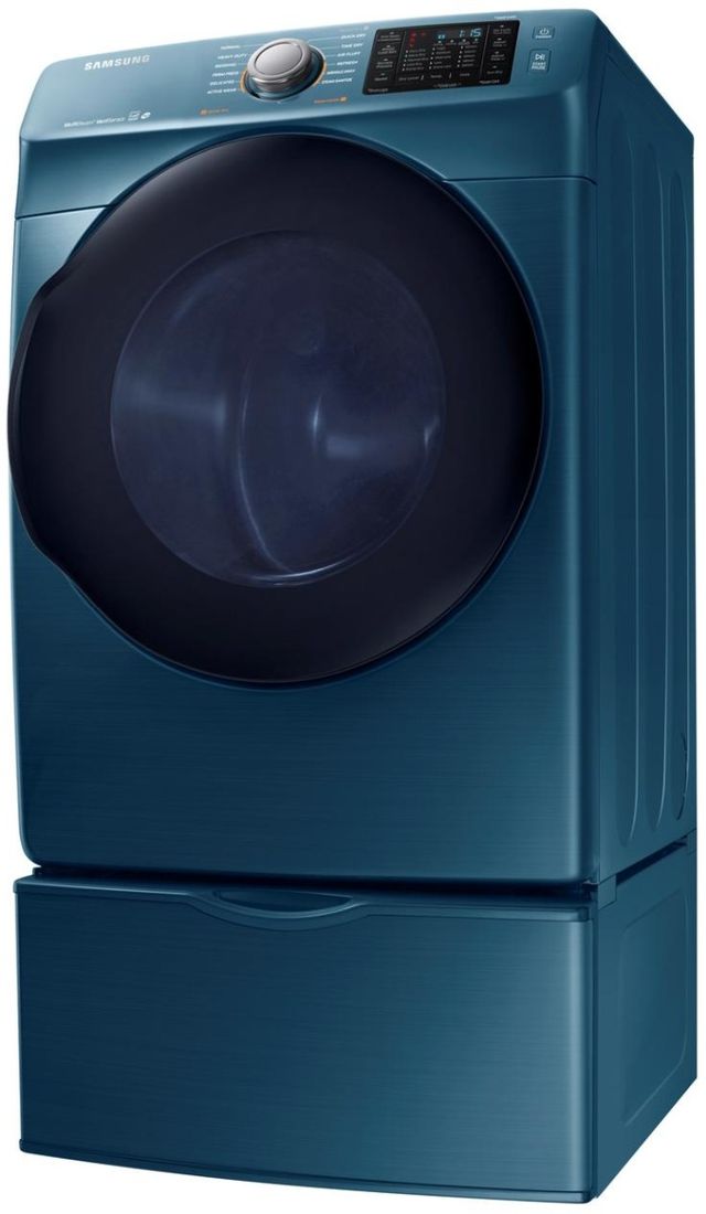Samsung 7.5 Cu. Ft. Azure Front Load Gas Dryer-2
