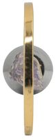 A & B Home Black/Gold Amethyst Stone Decorative Object-4
