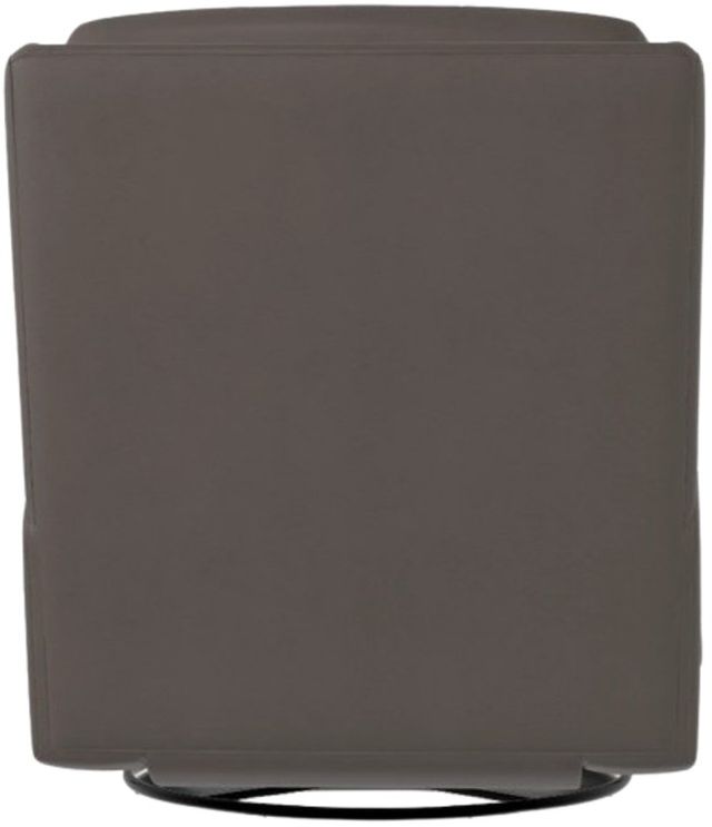 Flexsteel® Arlo Dark Stone Manual Swivel Gliding Recliner-3