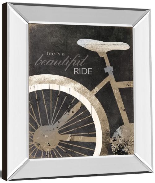 Classy Living Marla Rae Life is a Beautiful Ride 22"W Wall Art-3