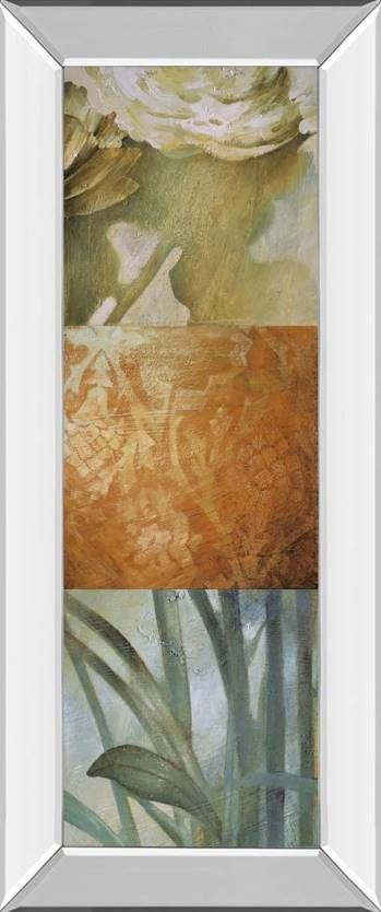 Classy Art Square Choices by Thompson, L. 18x42 Mirrored Frame Wall Art-0