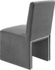 TOV Furniture Jaffa Grey Performance Velvet Dining Chair-2