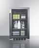 Summit® 3.13 Cu. Ft. Stainless Steel Indoor/Outdoor Beverage Cooler-2
