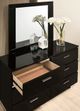 Furniture of America® Carlie 5-Piece Black Queen Bedroom Set-4