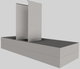 Vent-A-Hood® 54" Stainless Steel Contemporary Wall Mounted Range Hood-4