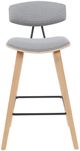 Armen Living Fox Blue/Oak Counter Stool-2