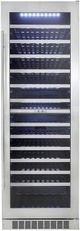 Silhouette® Professional Bordeaux 24” Stainless Steel Wine Cooler-0