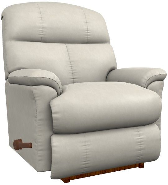La-Z-Boy® Reed Dusty Leather Manual Rocking Recliner-0