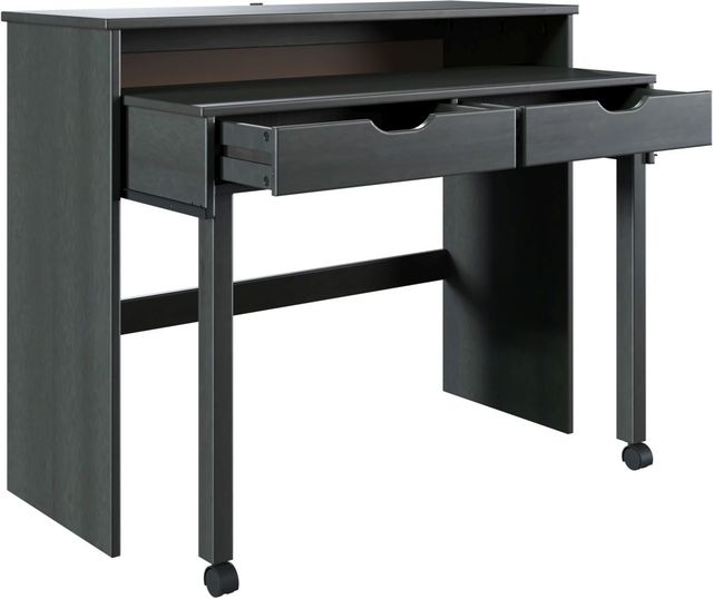 Linon Cary Gray Console Desk-3