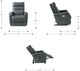 La-Z-Boy® Baron Natural Power Rocking Recliner with Headrest-2