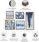 Olliix by Madison Park Natural Set of 5 Blue Bliss Gallery Art Pieces-2