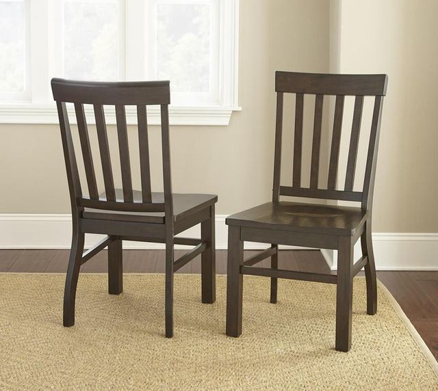 Steve Silver Co. Cayla 7-Piece Dark Oak/White Dining Set-1