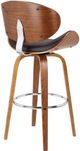 Armen Living Solvang Brown/Walnut Counter Stool-2