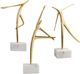 StyleCraft Norman Wyatt Home Gold/White Decorative Objects-0