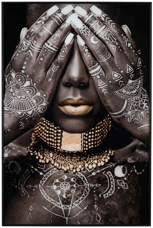 Crestview Collection Skye Black Wall Art-0