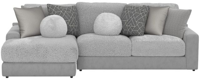 Jackson Furniture Canyon 2-Piece Gray/Platinum/Zinc Left-Arm Facing Sectional-3