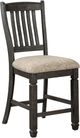 Signature Design by Ashley® Tyler Creek Black/Grayish Brown Counter Height Bar Stool - Set of 2-0
