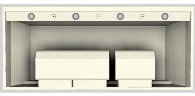 Vent-A-Hood® 54" Biscuit Wall Mounted Range Hood-3