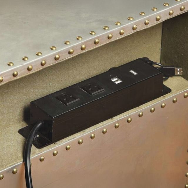 ACME Furniture Brancaster Aluminum Nightstand-3