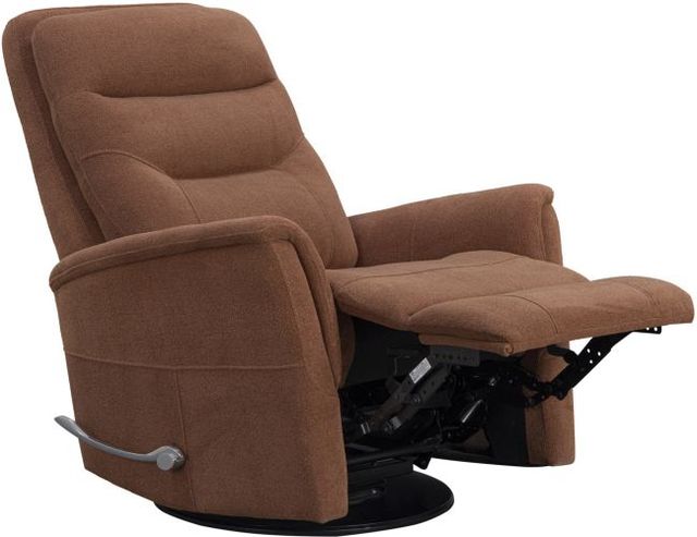 Parker House® Gemini Snazzy Terracotta Manual Swivel Glider Recliner-1