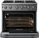 Viking® 5 Series 36" November Sky Pro Style Liquid Propane Gas Range-1