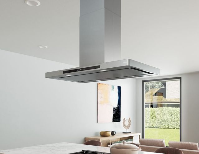Zephyr Designer Collection Vista 36" Stainless Steel Island Range Hood-4