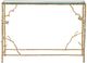 A & B Home Gold Glass Top Console Table-2