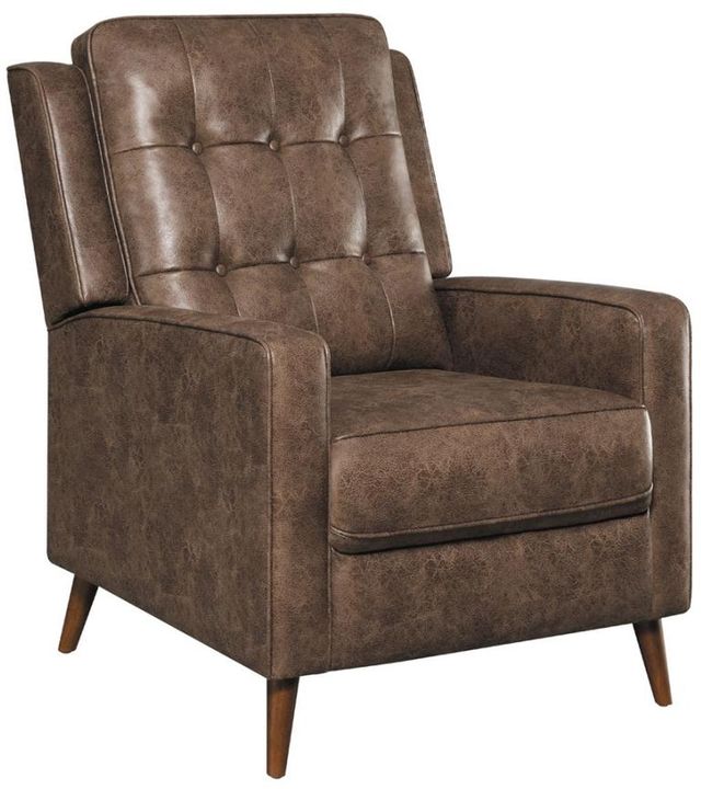 Coaster® Upholstered Tufted Push Back Recliner-0