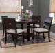 Powell® Ingram 5-Piece Black/Gray Dining Set-1