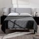 Hush Classic Grey Twin 15-Pound Weighted Blanket with Duvet Cover-1