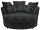 American Wholesale Furniture Galactic Charcoal Swivel Chair-0