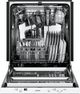 Moffat 24" White Top Control Built In Dishwasher -2