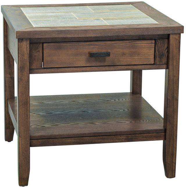 tobacco end table Liberty Furniture Mesa Valley Tobacco End Table