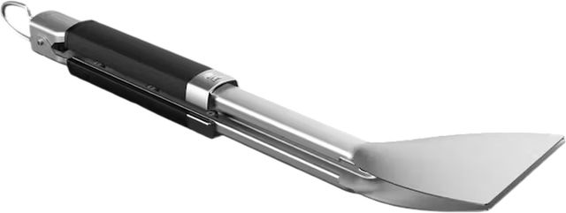 Weber® Stainless Steel Flat-Grip Tongs-1
