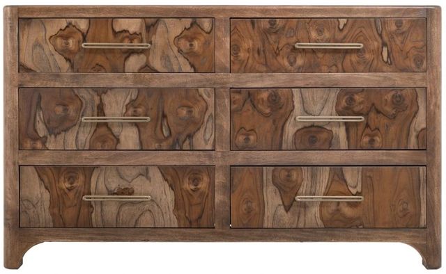 International Furniture Direct Praga Brown Dresser-2