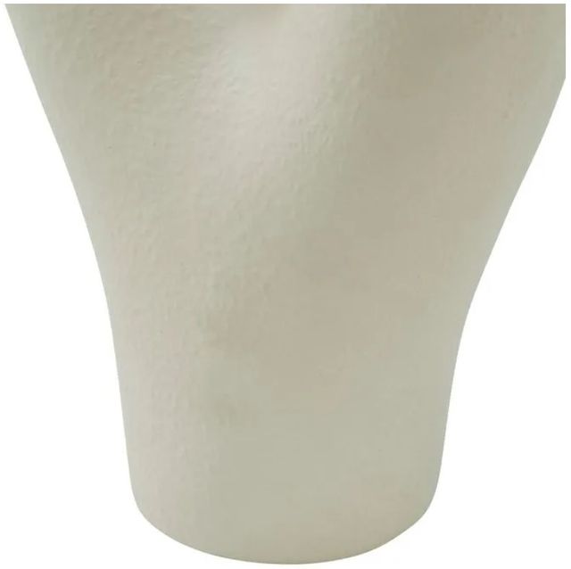 Renwil® Wisteria Textured Semi-Gloss Beige Vase-1