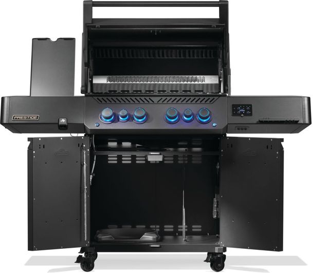 Napoleon Prestige® 500 6-Burner Matte Black Freestanding Liquid Propane Grill-1