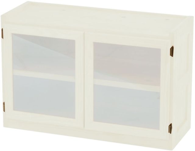 Crate Designs™ Furniture Cloud Bookcase/TV Stand with Glass Doors-0