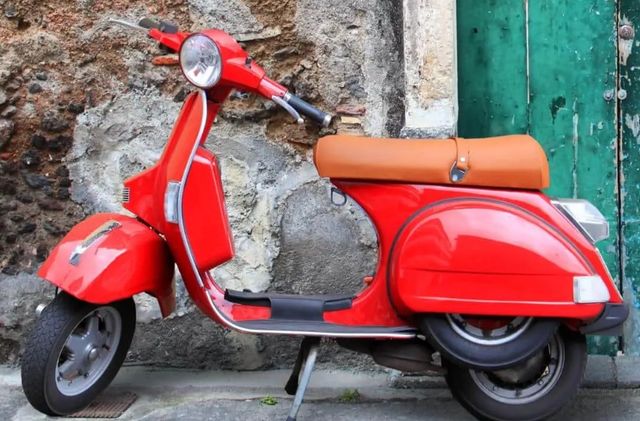 Classy Art Moped and Door Wall Art-1