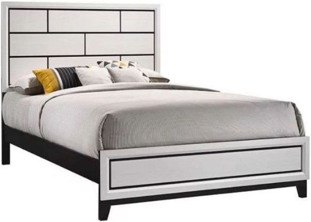 Crown Mark Akerson Chalk Twin Panel Youth Bed-1