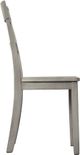 Signature Design by Ashley® Loratti Weathered Gray Dining Side Chair-3
