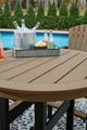 Signature Design by Ashley® Fairen Trail Driftwood Outdoor Bar Table with Black Base-3