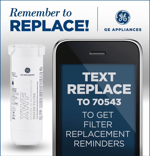 GE® White Refrigerator Water Filter-4