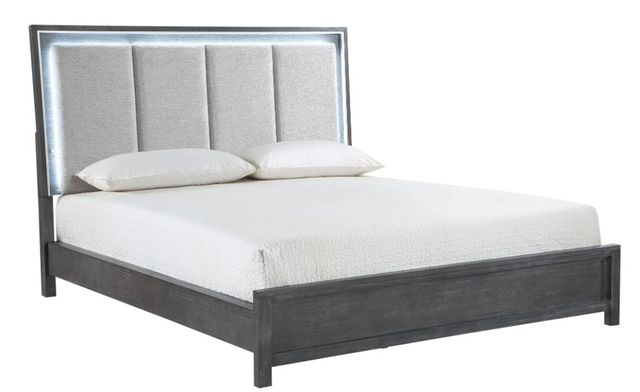 New Classic® Home Furnishings Odessa Gray Western King Bed-3