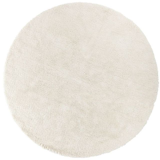 Surya Heaven White 8' Round Rug-0